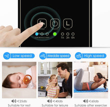Carica l'immagine nel visualizzatore di Gallery, Mini Condizionatore Portatile, Raffrescatore Evaporativo, Umidificatore, Purificatore, Raffreddatore D'aria Climatizzatore Air Cooler con 3 Velocità 1/2/4H Timer per Casa, Ufficio, Camper