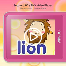 Carica l&#39;immagine nel visualizzatore di Gallery, MusicFun Lettore MP3 Bambini, 1.8&quot; LCD Schermo HiFi Bambini con Rosa - Ilgrandebazar
