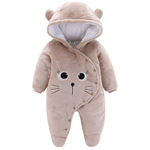 JiAmy Bambino Tute da Neve Inverno Pagliaccetto con Cappuccio Tutina in Pile... - Ilgrandebazar