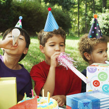 Carica l&#39;immagine nel visualizzatore di Gallery, BESTZY 22pcs Cappellini per Feste Compleanno Bambini Carta...