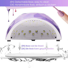 Carica l&#39;immagine nel visualizzatore di Gallery, Janolia UV LED Lampada Unghie 86W, per Manicure e Pedicure con Automatico Sensore, Display LCD, 4 Timers da10s 30s 60s 99s
