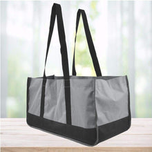 Carica l&#39;immagine nel visualizzatore di Gallery, Borsa a Tracolla Resistente Durevole Legno, Robusta Grigio E Nero - Ilgrandebazar