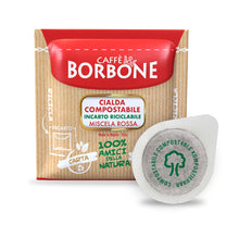 Carica l'immagine nel visualizzatore di Gallery, Caffè Borbone Cialda Compostabile, Miscela Rossa - Cialde - Sistema ESE Miscela Rossa 150 100 Unità