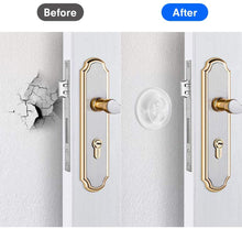 Carica l&#39;immagine nel visualizzatore di Gallery, Jinhuaxin Fermaporta per porta Trasparente, 6 pezzi Gommini Trasparenti Adesivi Silicone per Proteggere il Muro, Gommini Adesivi tondi Porte per Cassetti Porte Finestre Pareti Ante