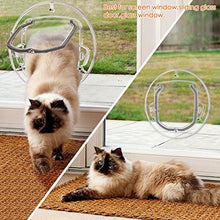 Carica l&#39;immagine nel visualizzatore di Gallery, GLOGLOW Porta a Battente per Finestra con a Animali...