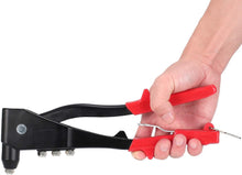 Carica l'immagine nel visualizzatore di Gallery, Proster Rivettatrice Pop Professionale con 200pz Rivetti 4 Misure e Chiave Pistola Manuale a Rivetti Ribattini per Riparazione Lavoro su Metallo Legno Plastica - Rosso