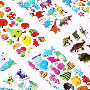 Vicloon Adesivi Bambini 3D, Puffy per Regali Gratificanti...