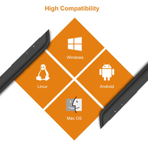 Puntatore Laser, Doosl Presentatore Wireless Presentazione Powerpoint da Nero