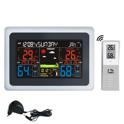 EXTSUD Stazione Meteo Professionale con Sensore Esterno Meteorologica... - Ilgrandebazar