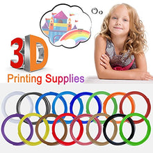Carica l&#39;immagine nel visualizzatore di Gallery, 3D Penna Filamento Ricarica PLA 16 Colori, Rusee 1.75mm Fliament Set per... - Ilgrandebazar