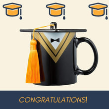 Carica l'immagine nel visualizzatore di Gallery, Onebttl Regalo di Laurea 2020 - Tazza a Cappello di Laurea Come Oggettistica Festa di Laurea, Decorazioni di Laurea, Regalo di Laurea per Lei e Lui (con Confezione Regalo)