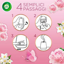 Carica l&#39;immagine nel visualizzatore di Gallery, Airwick Armonia Istantanea, Confezione con 1 Diffusore di Oli Essenziali e 1 Ricarica alla Fragranza di Peonia e Gelsomino Riequilibranti