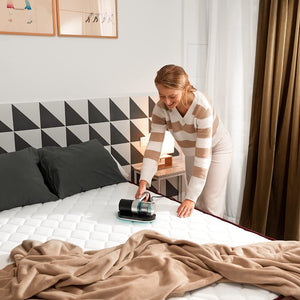 Cecotec Aspirapolvere per materassi e tappezzerie Conga Rockstar 3000 Mattress. 300 W, 10 kPa, luce UV UV-C, tecnologia con spazzola motorizzata, tecnologia ad aria calda