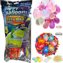 Carica l&#39;immagine nel visualizzatore di Gallery, Lim 111 PZ + 1000 Pacchetto aggiuntivo Palloncini d&#39;Acqua Crazy Color...