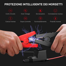 Carica l'immagine nel visualizzatore di Gallery, BuTure Booster Avviamento Auto 2000A 20000mAh, Avviatore Emergenza per Auto/Moto (Motori Fino a 7,0L Benzina/6,0L Diesel), Avviatore Batteria Auto con Torcia LED, Porta USB da per Smartphone