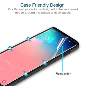 LK [3 Pezzi] Pellicola Protettiva per Samsung Galaxy S10, Transparent - Ilgrandebazar