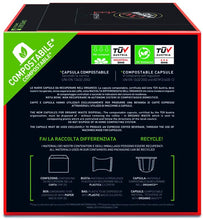 Carica l'immagine nel visualizzatore di Gallery, Caffè Vergnano 1882 Èspresso Cremoso, 100 Capsule, Compatibili Nespresso, Compostabili