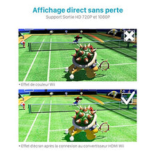 Carica l'immagine nel visualizzatore di Gallery, YOHOOLYO Convertitore da Wii a HDMI Adattatore a 720P/1080P Bianco - Ilgrandebazar
