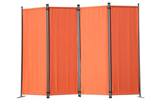 Carica l&#39;immagine nel visualizzatore di Gallery, Angel Living Paravento Pieghevole di Design 4 pezzi 225x165 cm, Terracotta - Ilgrandebazar