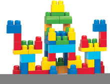 Carica l'immagine nel visualizzatore di Gallery, Mega- Sacca Ecologica Blocchi da Costruzione, Giocattolo per Bambini 1+ Anni, Multicolore, 60 Pezzi, DCH55