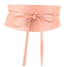 Carica l&#39;immagine nel visualizzatore di Gallery, MYB Cintura fusciacca per donna in similpelle - modello obi - taglia unica -... - Ilgrandebazar