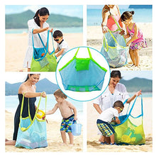 Carica l&#39;immagine nel visualizzatore di Gallery, Bornfeel Borsa da Spiaggia Giochi a Rete Anti-sabbia per Mare Piscina...