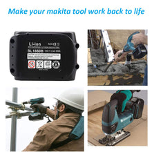 Carica l&#39;immagine nel visualizzatore di Gallery, BL1860B Sostituzione 5,5 Ah batteria per Makita 18 V al litio BL1860 5.5Ah-2 - Ilgrandebazar
