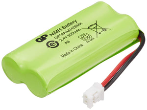GP GP50AAAH2BMX Batteries NiMH  Batterie Ricaricabili, 500mAh verde - Ilgrandebazar