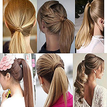 Carica l&#39;immagine nel visualizzatore di Gallery, 23&quot; Coda di Cavallo Clip in Hair Extension Capelli 58cm, Marrone Cioccolato - Ilgrandebazar