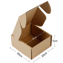 Carica l&#39;immagine nel visualizzatore di Gallery, RUSPEPA 10 X 10 X 5CM Di Scatole Cartone Ondulato Perfette Per La Kraft