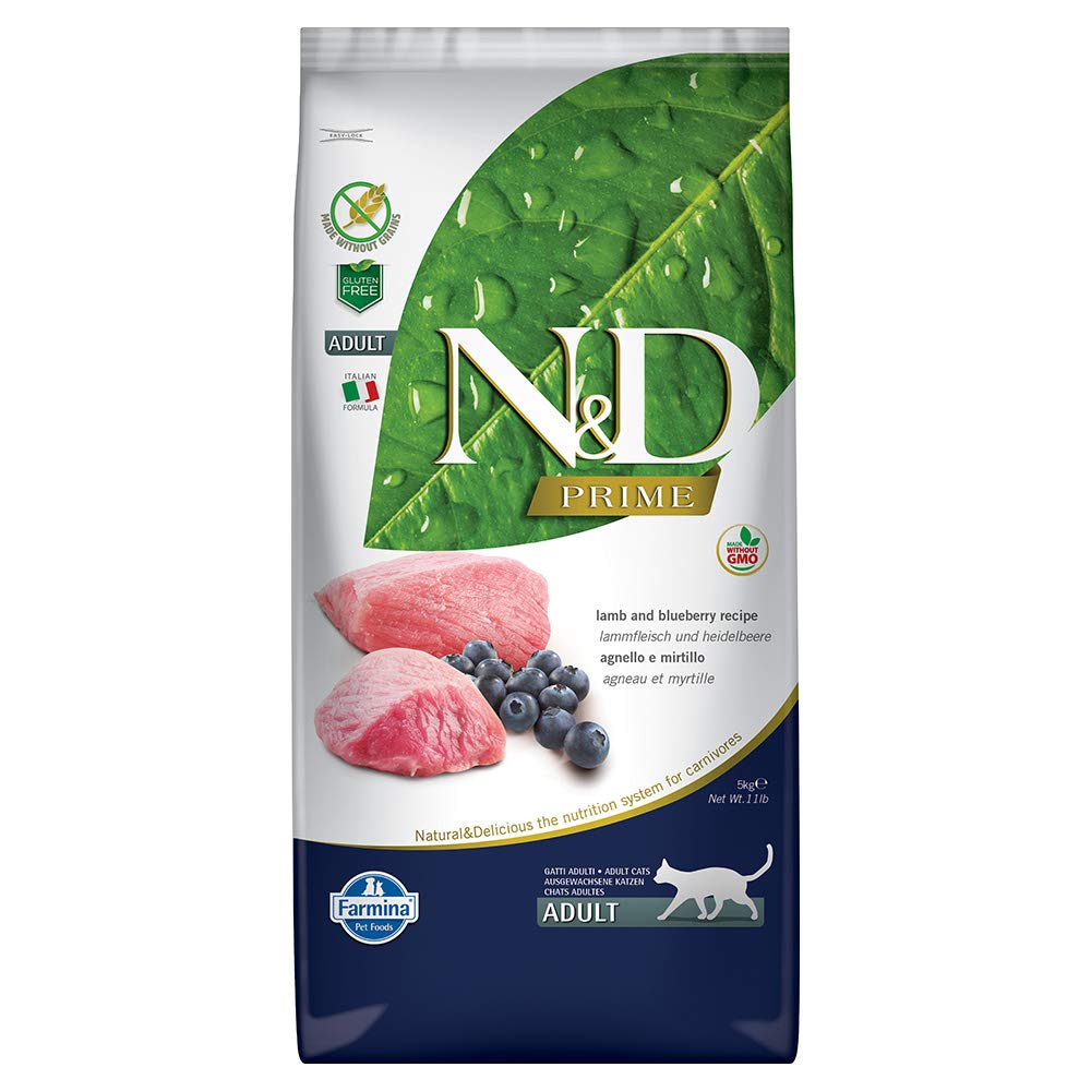 N&d grain free Free Cat Agnello Grain Gatto Secco con Unica, Multicolore - Ilgrandebazar