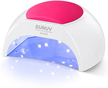 Carica l&#39;immagine nel visualizzatore di Gallery, SUNUV SUN2C Lampada Unghie UV LED da 48W Manicure/Pedicure LED per Smalti in Gel,in Automatico Sensore Lampada LED unghie per LED UV Professionale per Manicure Sensore con 4 Timer Preimpostati