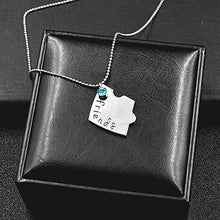 Carica l'immagine nel visualizzatore di Gallery, Elegant Rose, collana con ciondolo a cuore in argento a 3 pezzi, con... - Ilgrandebazar