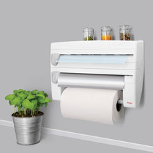 Carica l&#39;immagine nel visualizzatore di Gallery, Metaltex Roll &#39;n - Portarotolo 4 in 1 Bianco - Ilgrandebazar