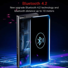 Carica l&#39;immagine nel visualizzatore di Gallery, Lettore MP3 da 16 GB con Bluetooth 4.2, SUPEREYE Audio digitale portatile Lossless Sound lettore musicale, con radio FM/Registratore Vocale, supporto espandibile fino a 64G, cuffie incluse…
