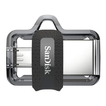 Carica l&#39;immagine nel visualizzatore di Gallery, SanDisk Ultra Dual M3.0 USB Flash Drive 64GB, fino a 150 MB/s none