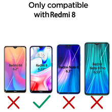 Carica l&#39;immagine nel visualizzatore di Gallery, QHOHQ Cover per Xiaomi Redmi 8, Custodia Trasparente