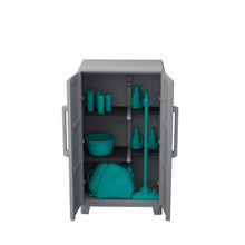 Carica l&#39;immagine nel visualizzatore di Gallery, Terry Transforming Modular 3, Armadio 78 x 43.6 x 143 cm, Grigio - Ilgrandebazar