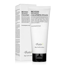 Carica l&#39;immagine nel visualizzatore di Gallery, BENTON Honest Cleansing Foam 150g (5.29 oz.) - Detergente schiumogeno idratante contenente olio di semi di camelia japonica e olio di palma, bolle elastiche cremose e fini