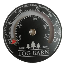 Carica l&#39;immagine nel visualizzatore di Gallery, log-barn magnetico stufa bruciatore e termometro - Ilgrandebazar