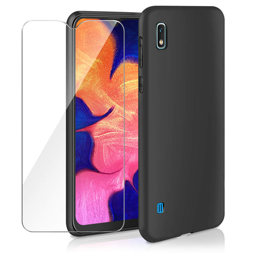 AROYI Cover Samsung Galaxy A10 & Pellicola Protettiva in Vetro Temperato,... - Ilgrandebazar