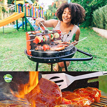 Carica l&#39;immagine nel visualizzatore di Gallery, Attrezzi per Barbecue,Gifort 24pcs Barbecue Accessori in Acciaio Inox...