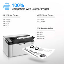 Carica l&#39;immagine nel visualizzatore di Gallery, LxTek Compatibile Toner Sostituzione per TN1050 (1000 pagine) 2 Nero, Nero - Ilgrandebazar
