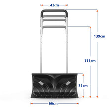 Carica l&#39;immagine nel visualizzatore di Gallery, Aratro a spinta manuale a per impieghi gravosi con Aluminum Handle - Ilgrandebazar