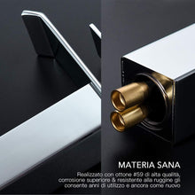 Carica l&#39;immagine nel visualizzatore di Gallery, ZREE Rubinetto Bagno lavabo Cascata, Miscelatore Lavabo Normale, Wf01
