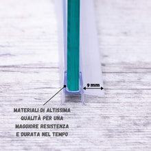 Carica l&#39;immagine nel visualizzatore di Gallery, IEGAR Guarnizione 100Cm Sottoporta Trasparente 2a 100 Cm, - Ilgrandebazar