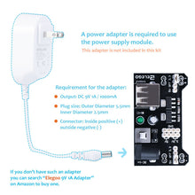 Carica l&#39;immagine nel visualizzatore di Gallery, Elegoo Kit Elettronico con Breadboard di 830 Punti, Cavetti, Modulo Set A - Ilgrandebazar