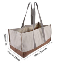 Carica l&#39;immagine nel visualizzatore di Gallery, Borsa a Tracolla Resistente Durevole Legno, Robusta Kaki E Marrone - Ilgrandebazar