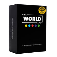 Carica l'immagine nel visualizzatore di Gallery, The World Game - Gioco di carte geografiche - Gioco da tavolo educativo per bambini, famiglie e adulti - Fantastica idea regalo per ragazzi e ragazze