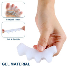Carica l&#39;immagine nel visualizzatore di Gallery, 4 Paia gel Toe Separatore, barelle in per dita del piede sovrapposte,... - Ilgrandebazar